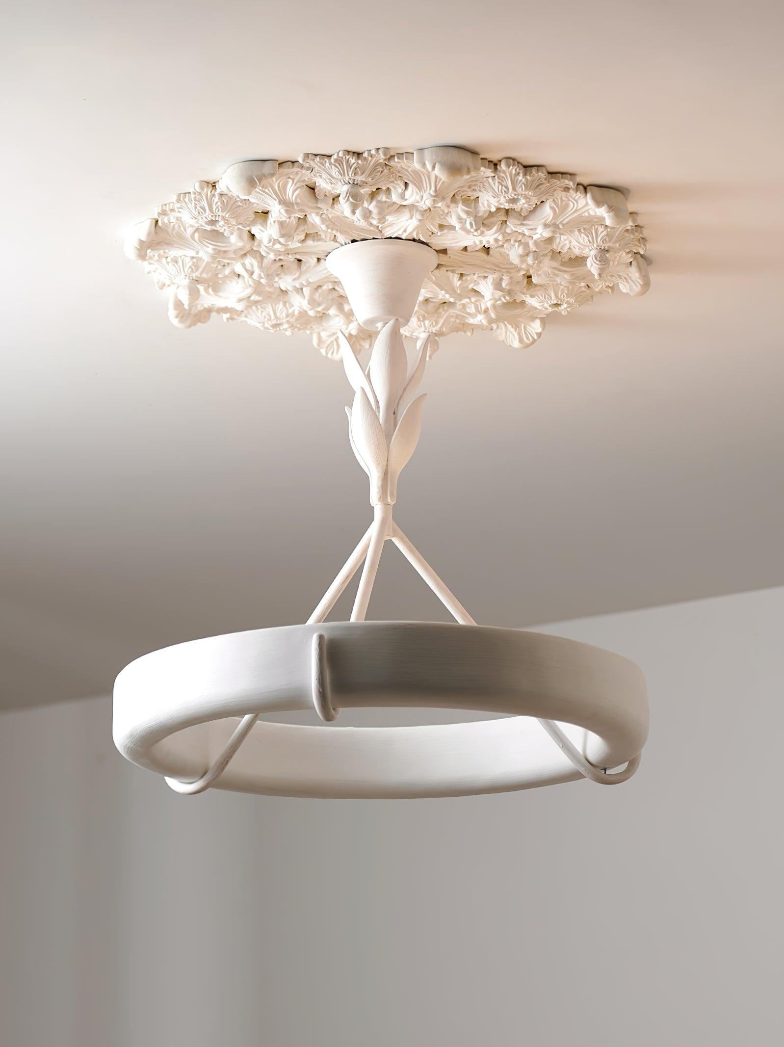 Tinsley Plaster Chandelier - YhLamps