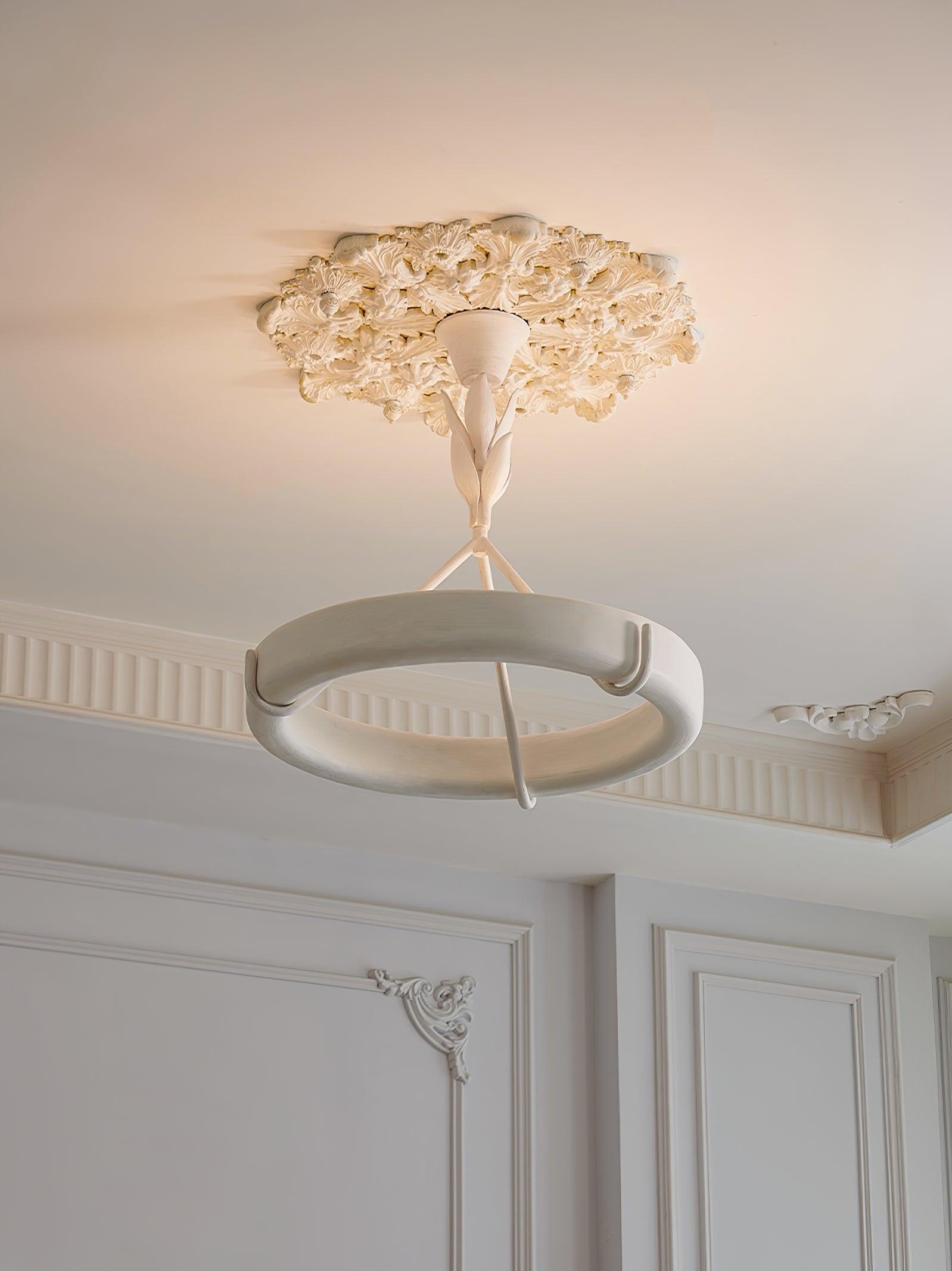 Tinsley Plaster Chandelier - YhLamps