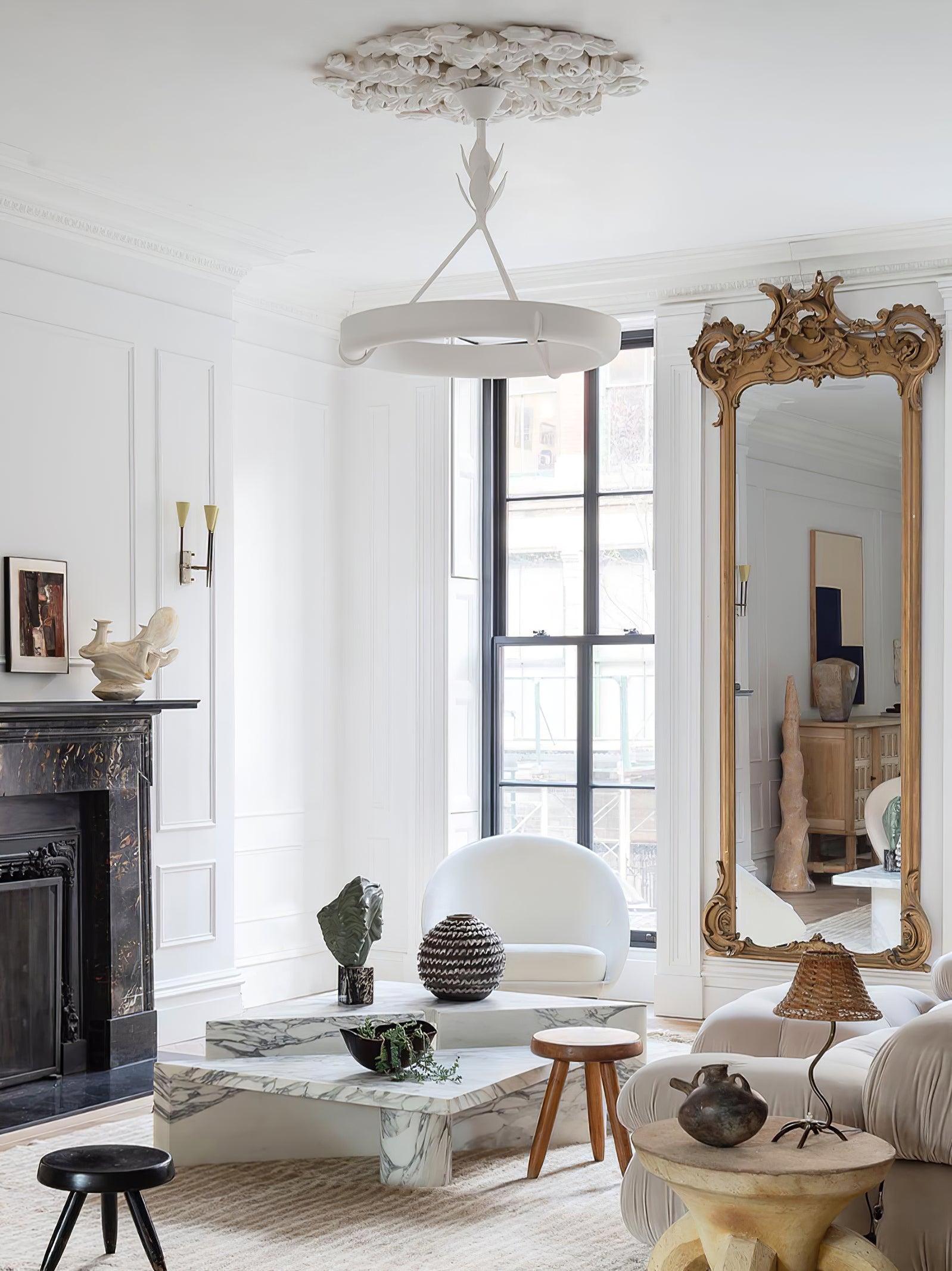 Tinsley Plaster Chandelier - YhLamps