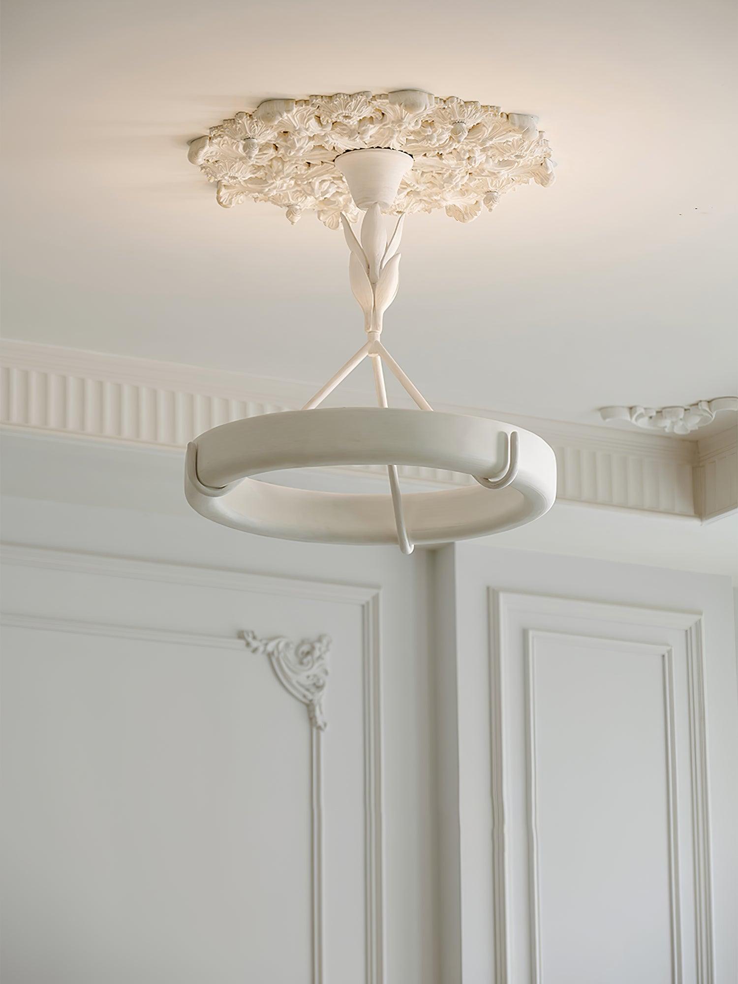 Tinsley Plaster Chandelier - YhLamps