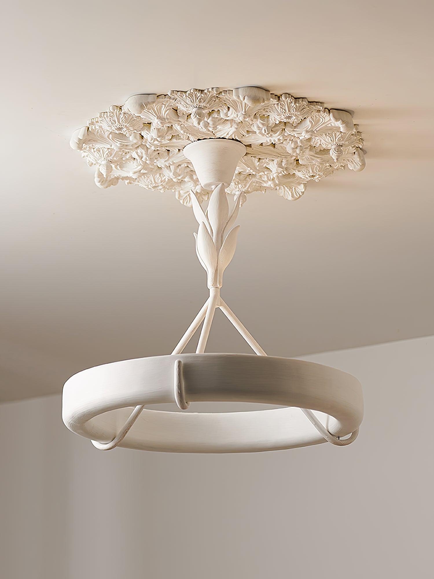 Tinsley Plaster Chandelier - YhLamps
