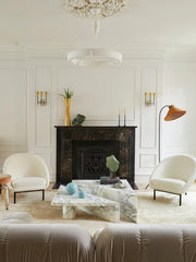 Tinsley Plaster Chandelier - YhLamps