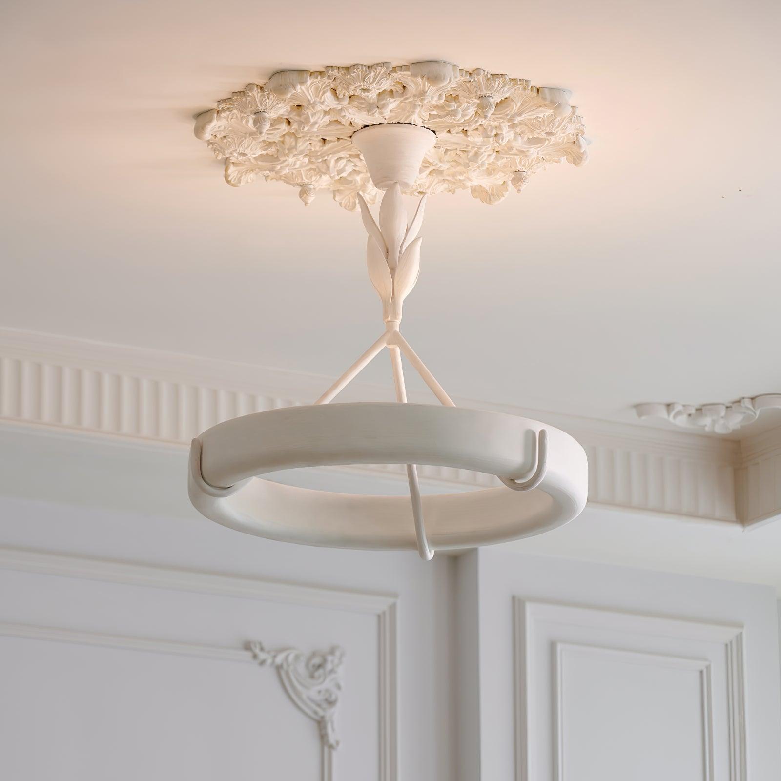 Tinsley Plaster Chandelier - YhLamps