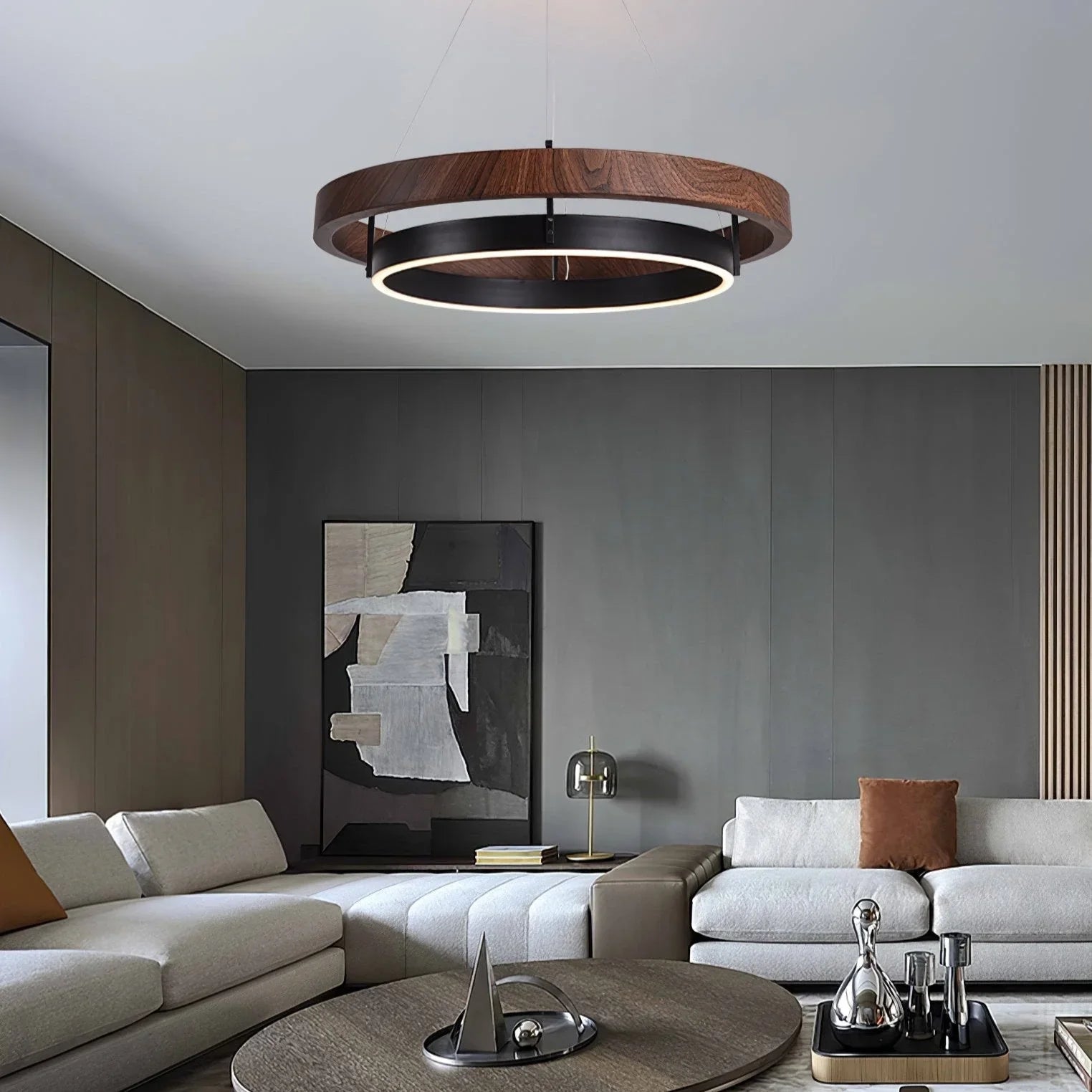 Ring Dunst Chandelier - YhLamps