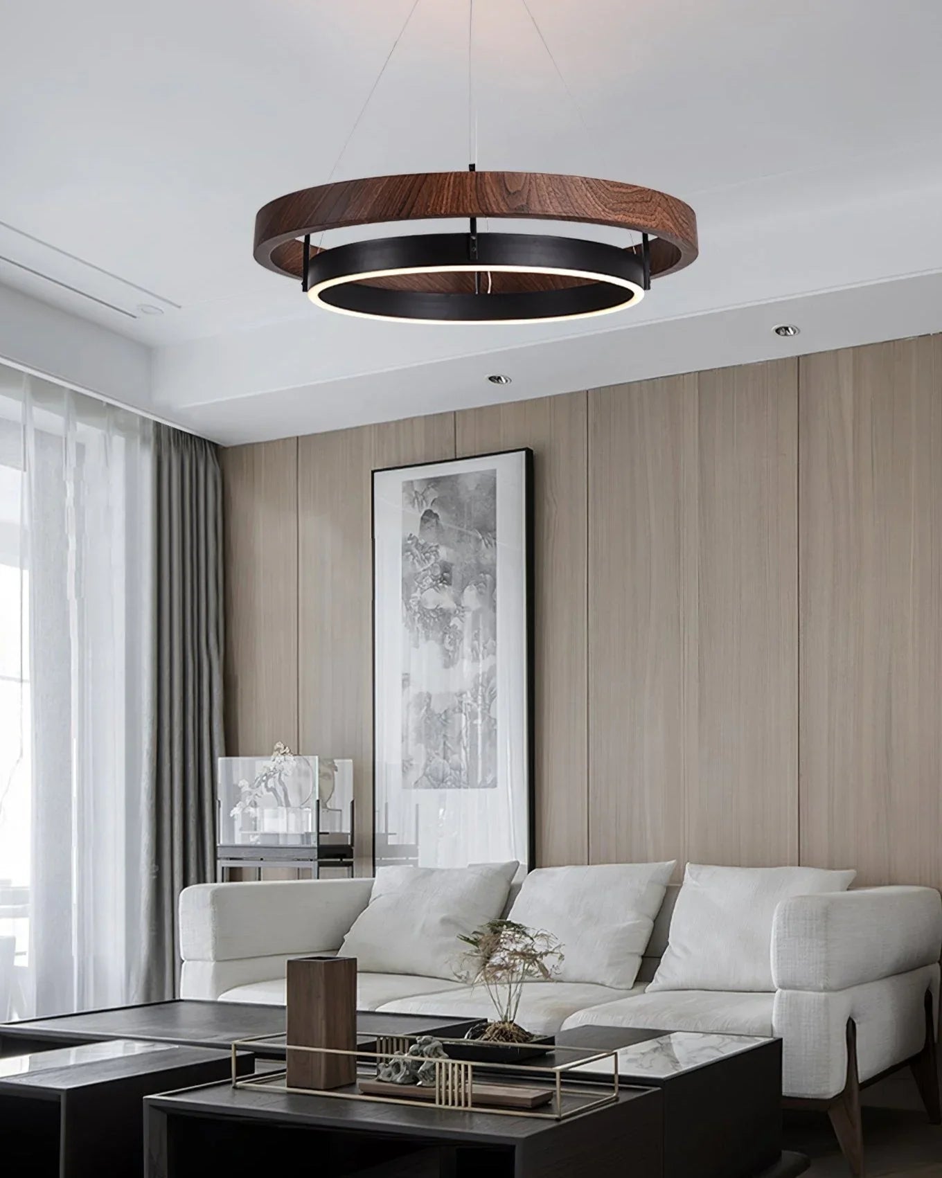 Ring Dunst Chandelier - YhLamps
