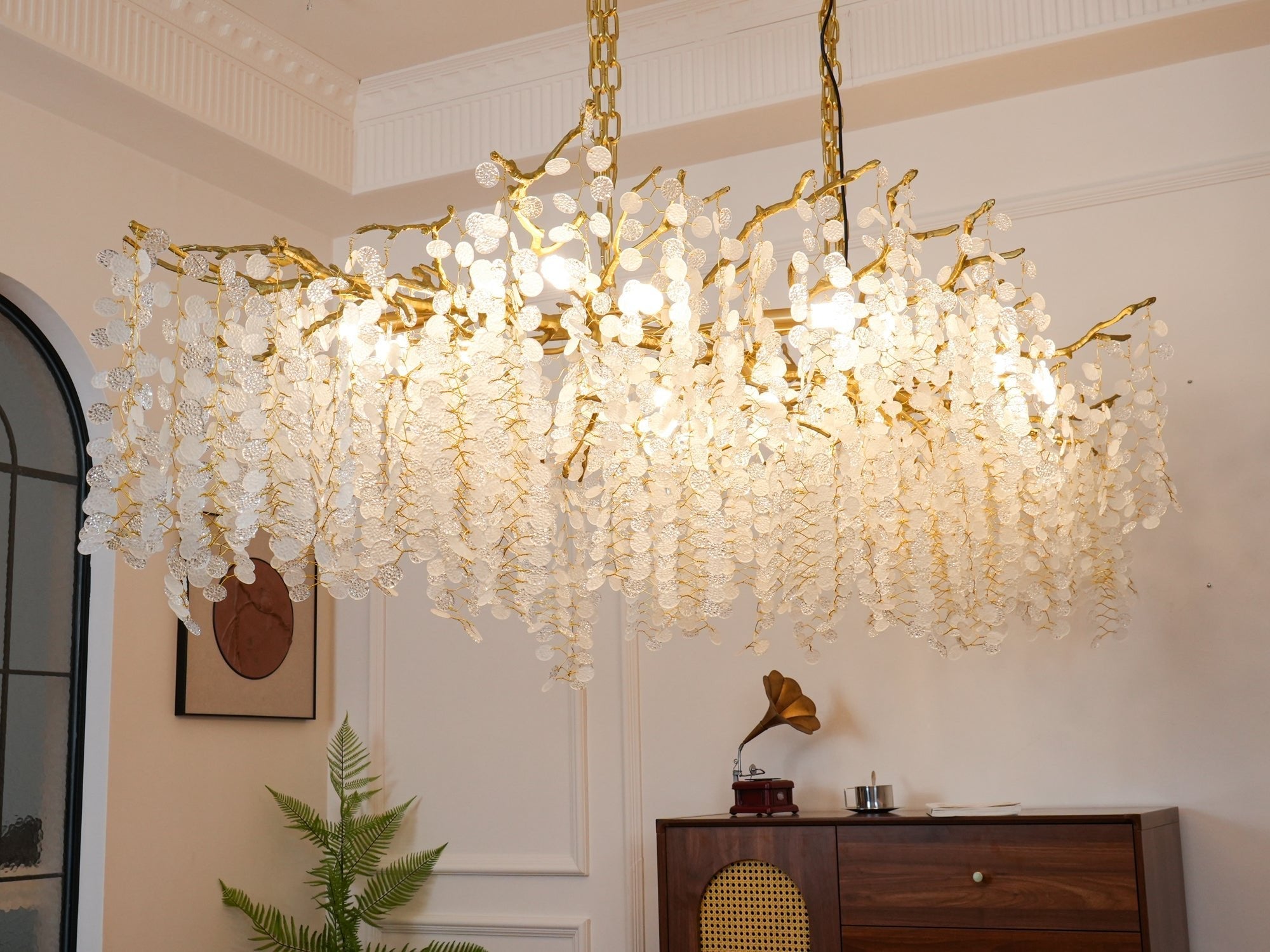 Shiro Noda Crystal Chandelier - YhLamps