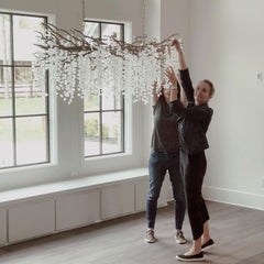 Shiro Noda Crystal Chandelier - YhLamps