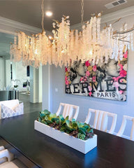 Shiro Noda Crystal Chandelier - YhLamps