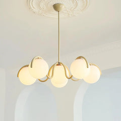 Reedway Curve Linear Chandelier - YhLamps