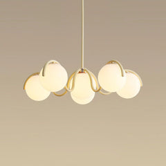 Reedway Curve Linear Chandelier - YhLamps