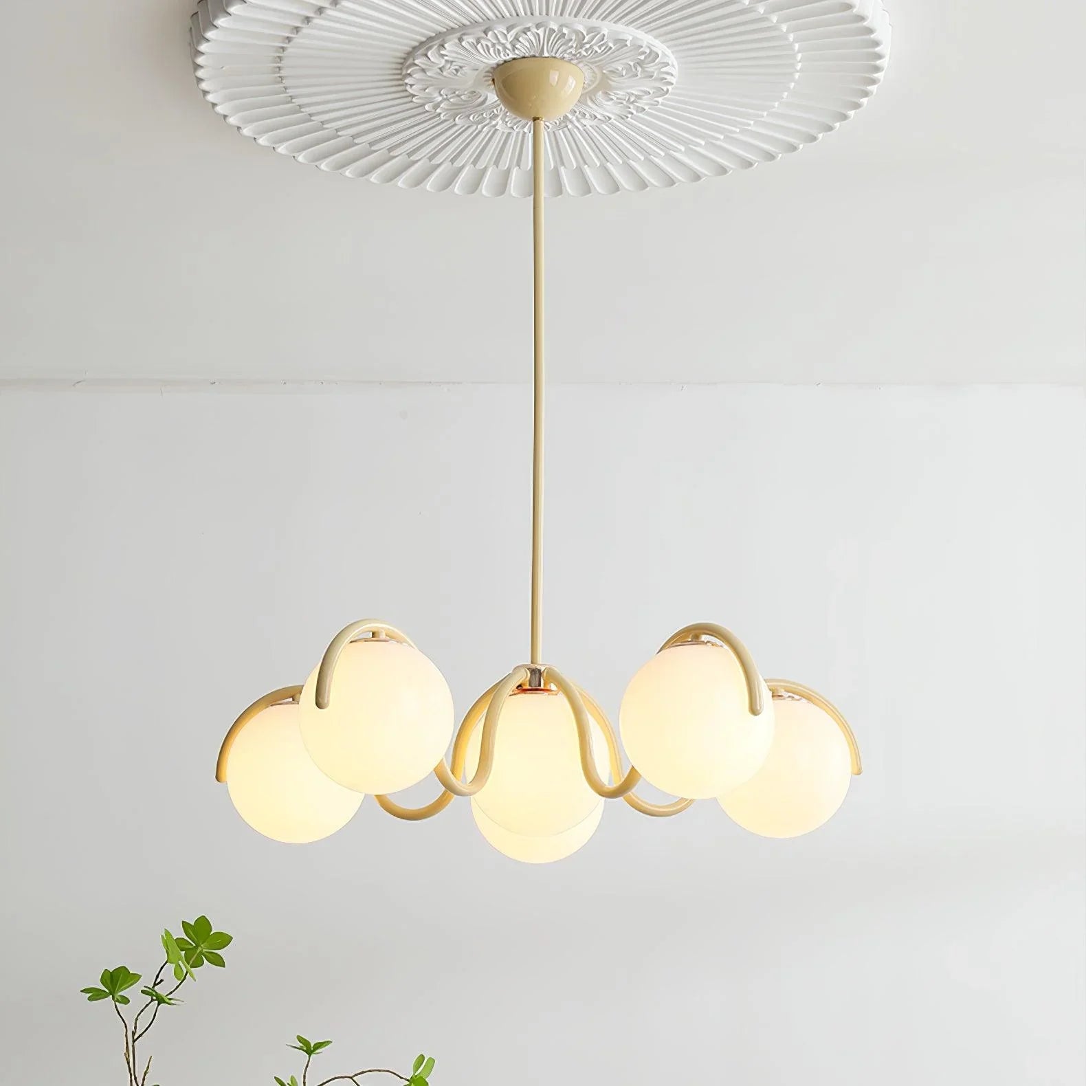 Reedway Curve Linear Chandelier - YhLamps