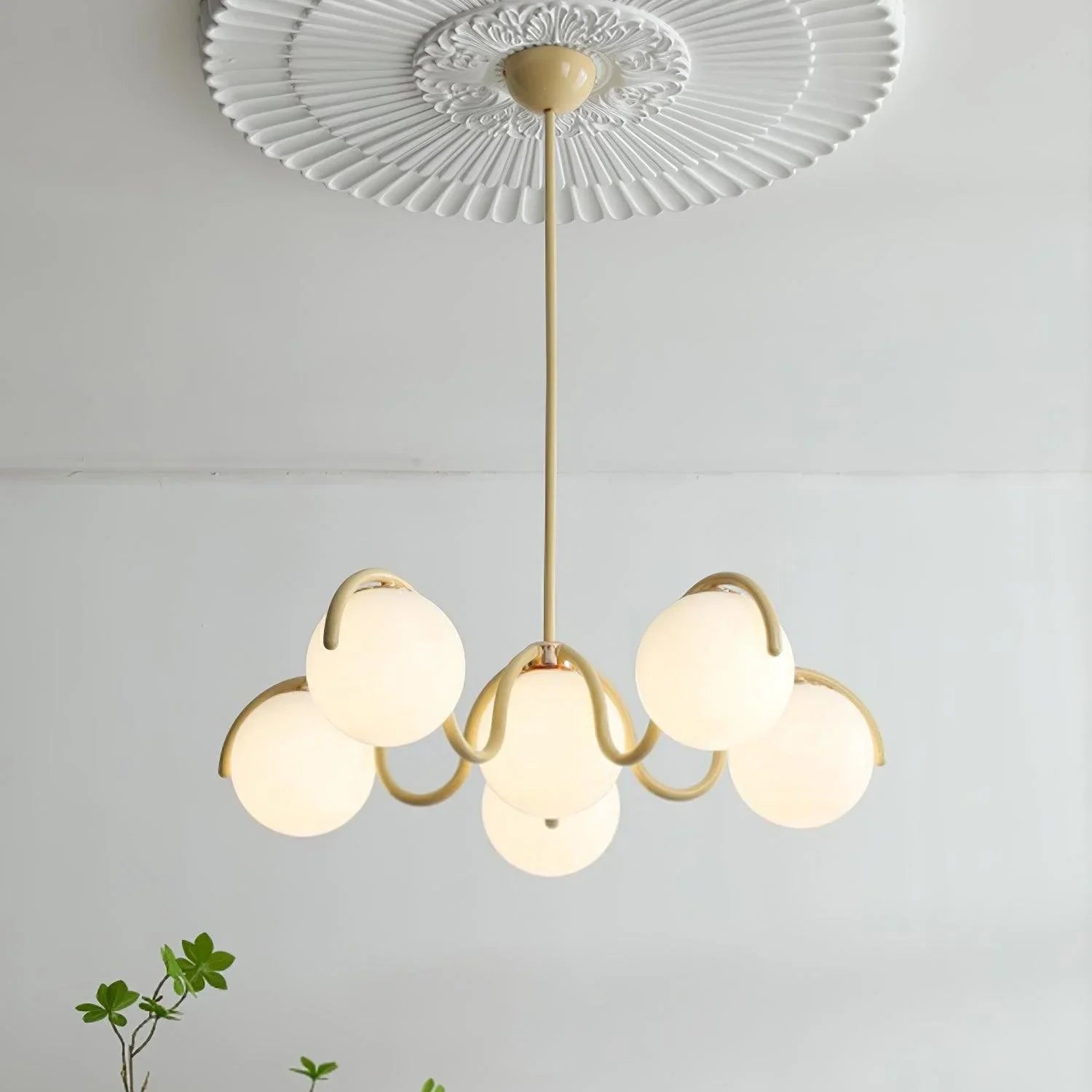 Reedway Curve Linear Chandelier - YhLamps
