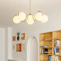 Reedway Curve Linear Chandelier - YhLamps