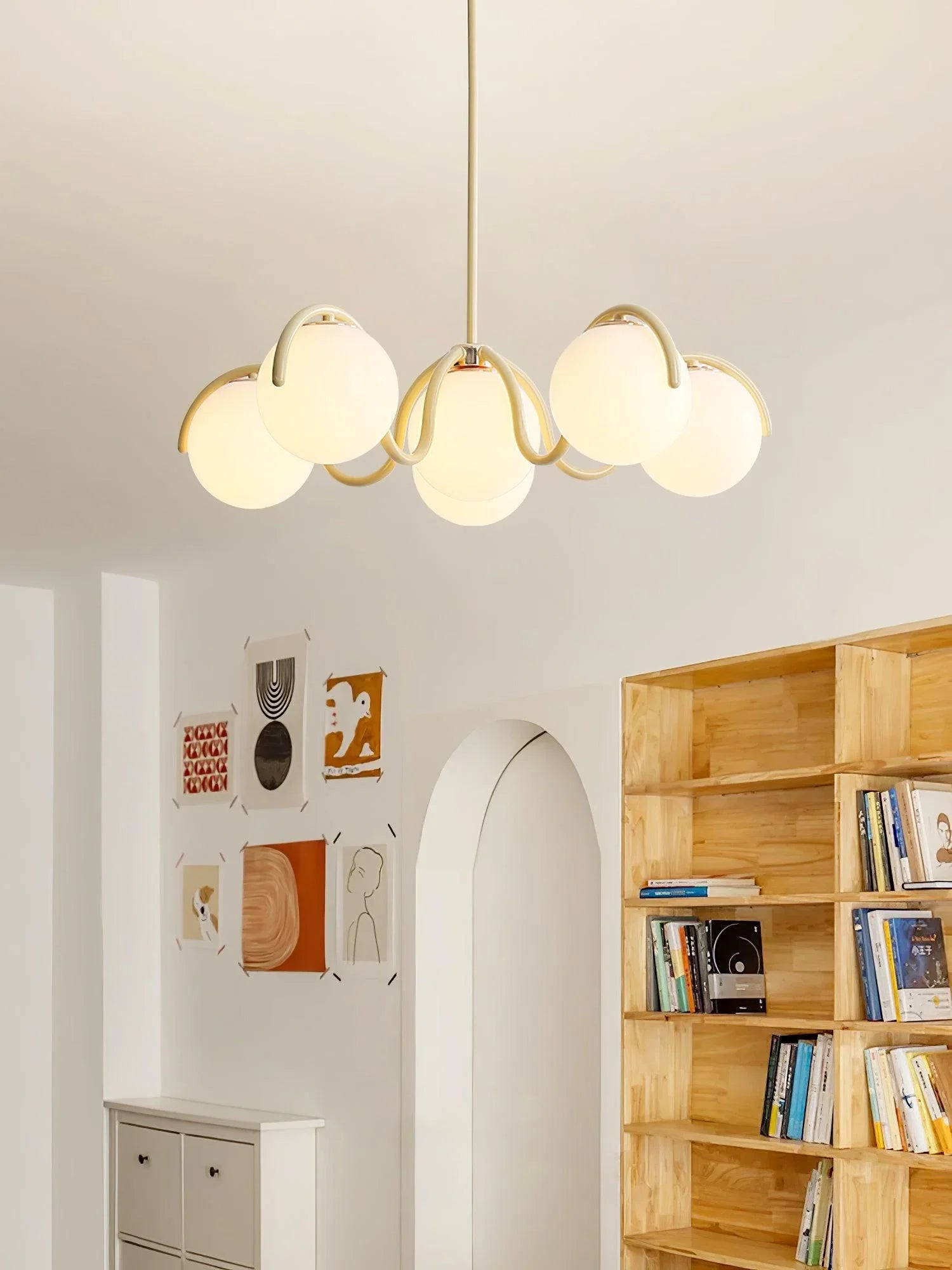 Reedway Curve Linear Chandelier - YhLamps