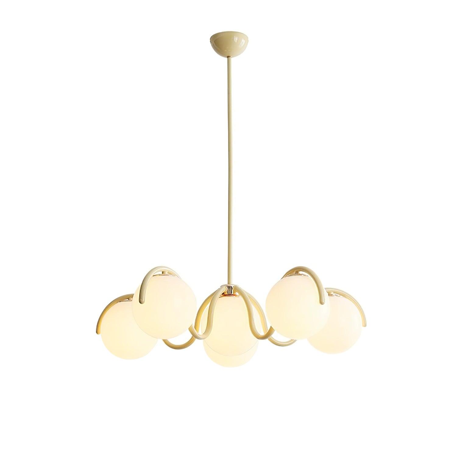 Reedway Curve Linear Chandelier - YhLamps