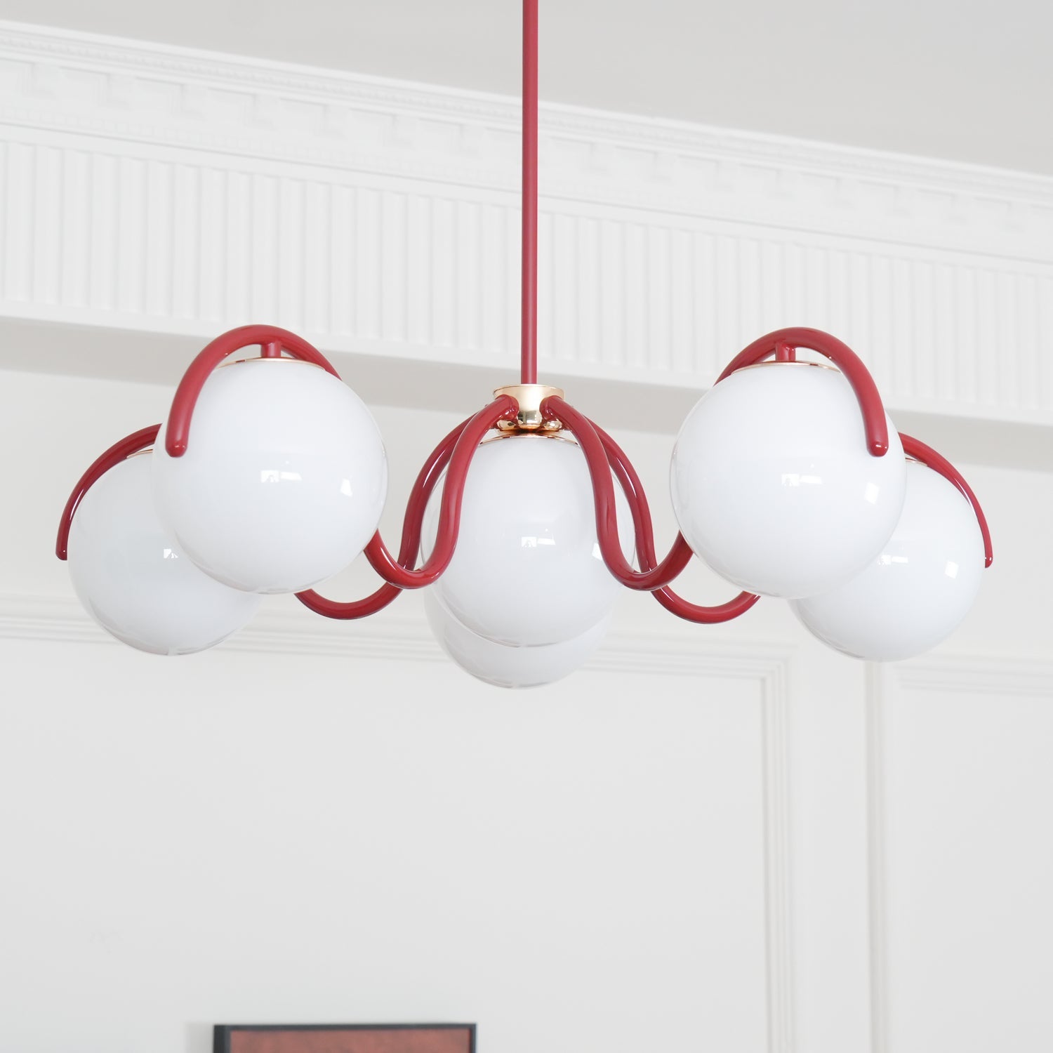 Reedway Curve Linear Chandelier - YhLamps