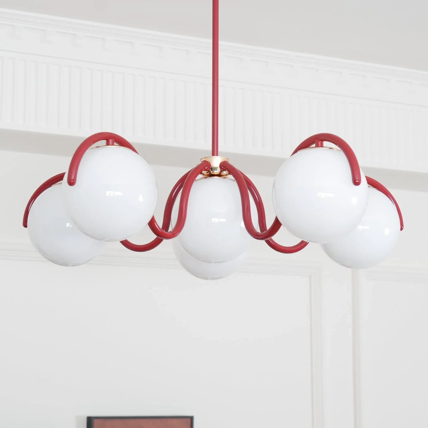 Reedway Curve Linear Chandelier - YhLamps