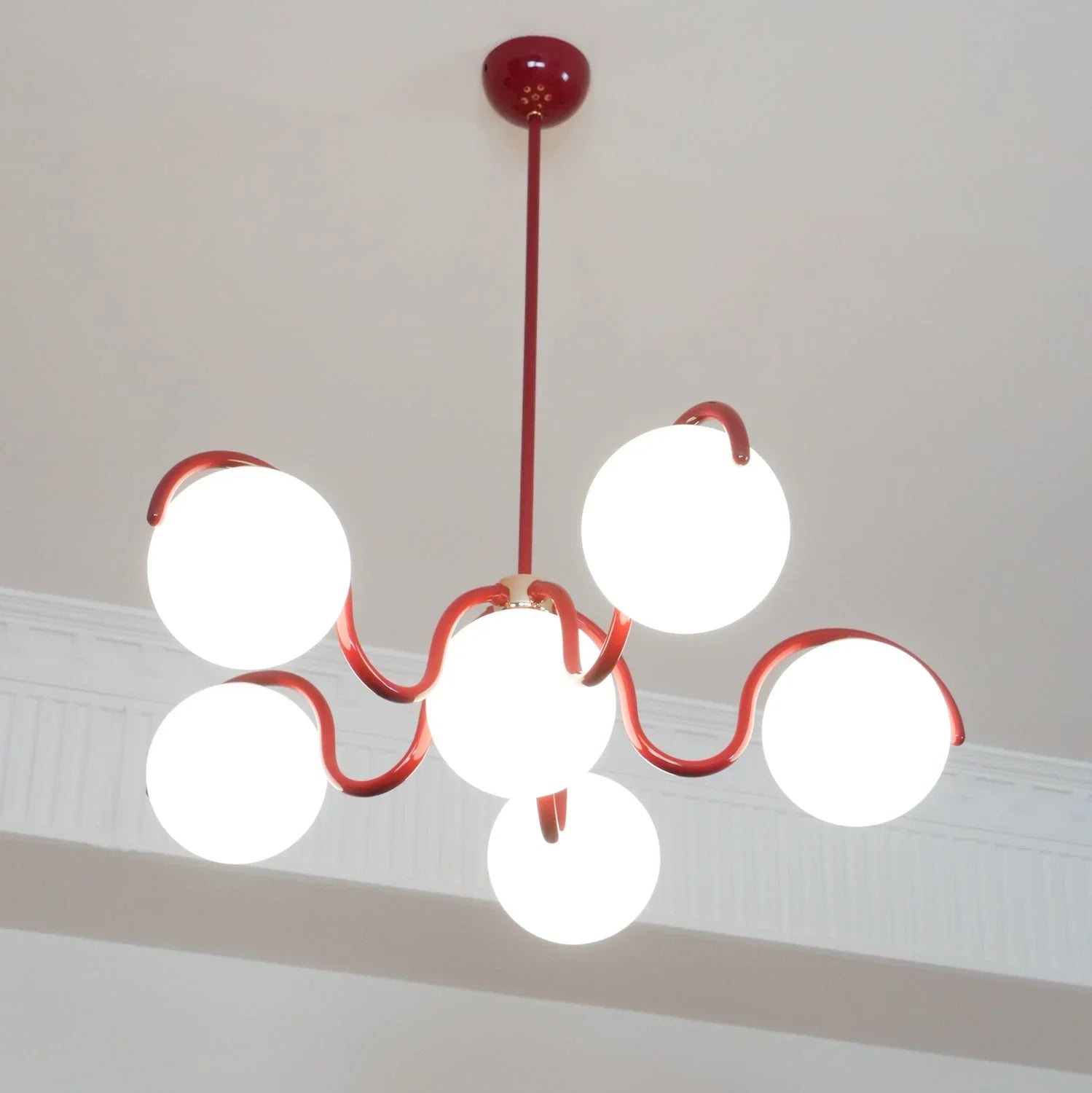 Reedway Curve Linear Chandelier - YhLamps