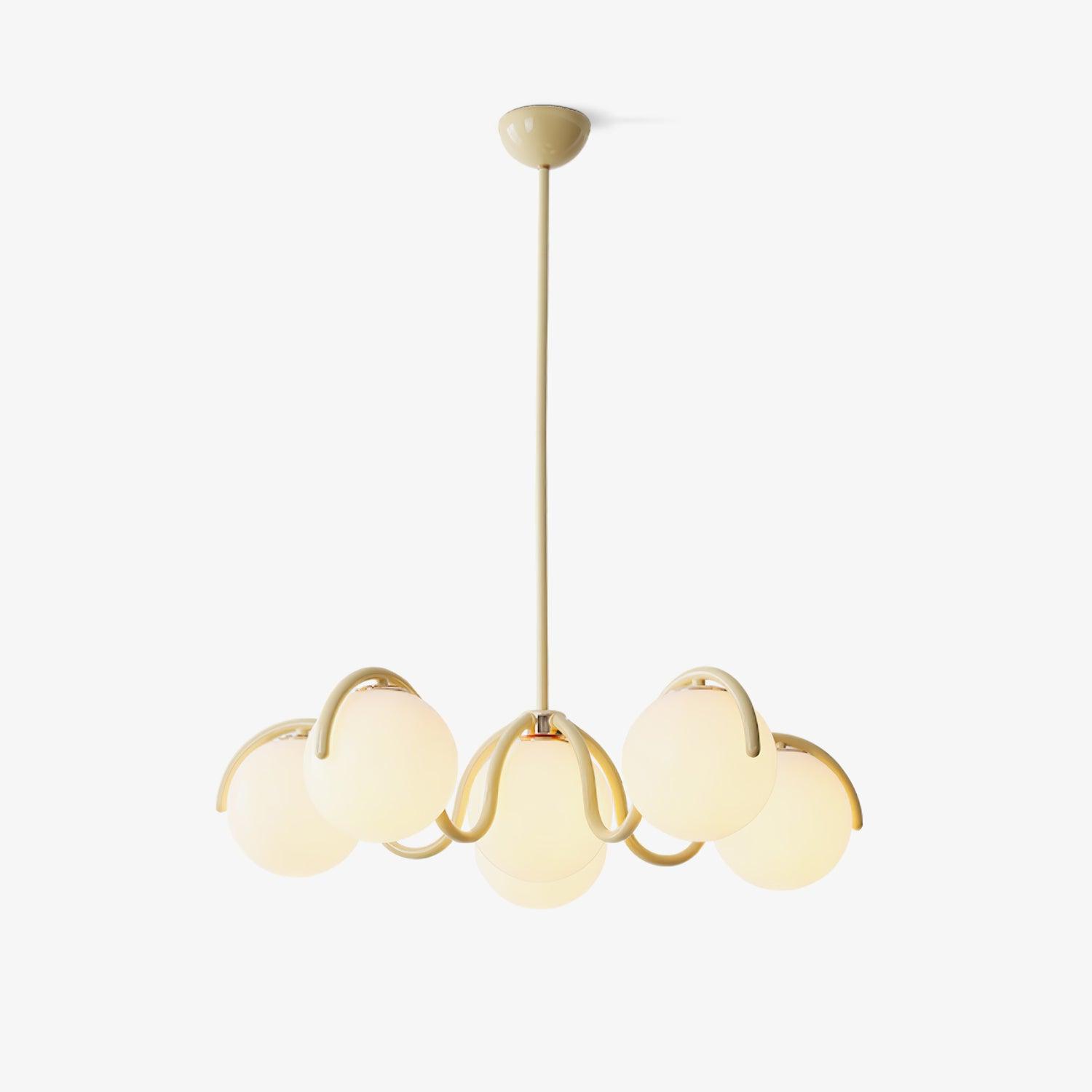 Reedway Curve Linear Chandelier - YhLamps