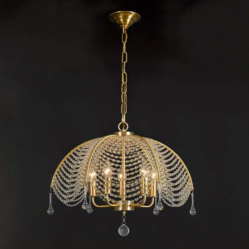 Neville Brass Chandelier - YhLamps