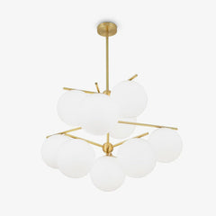 Sphere & Stem Chandelier - YhLamps