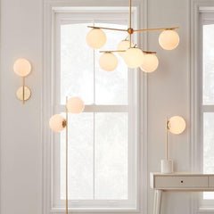 Sphere & Stem Chandelier - YhLamps