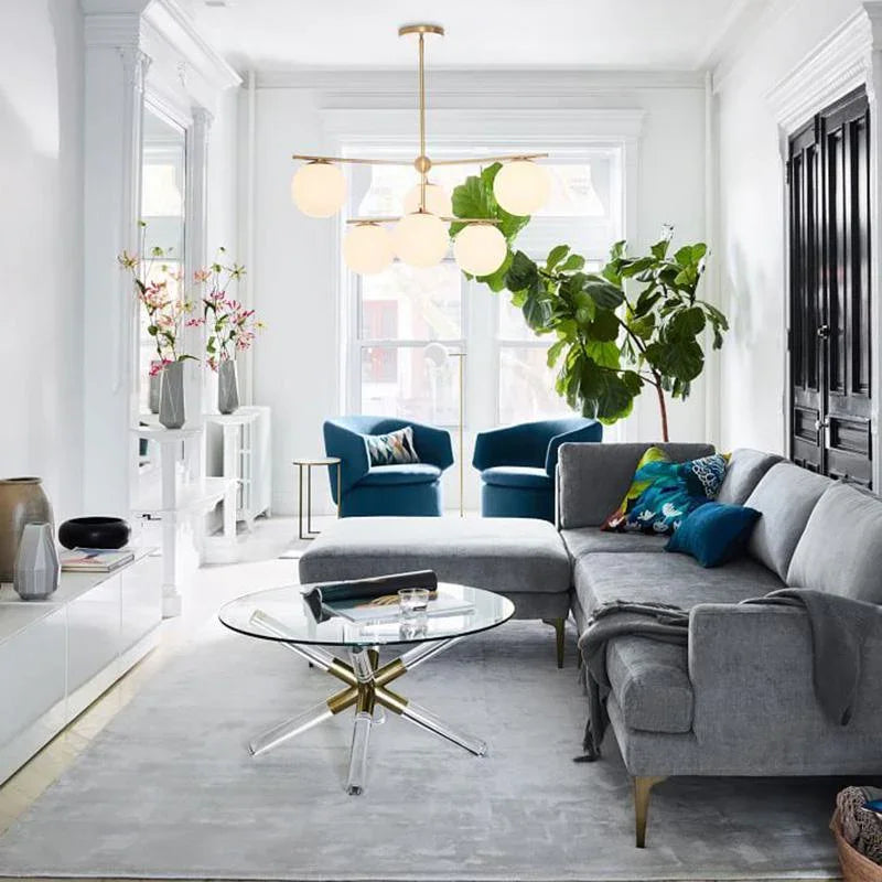 Sphere & Stem Chandelier - YhLamps