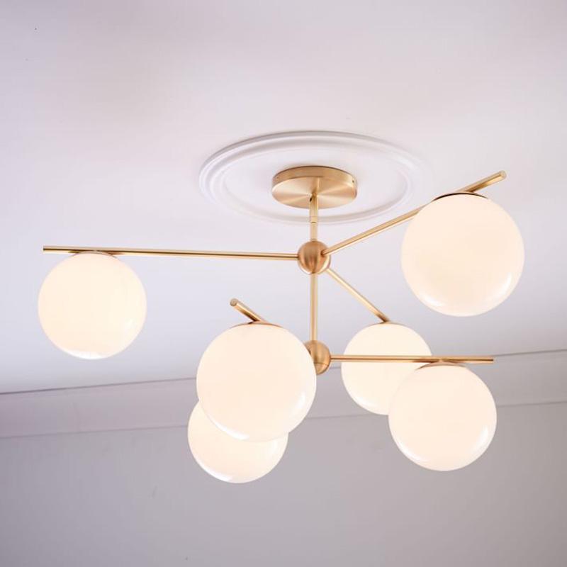 Sphere & Stem Chandelier - YhLamps