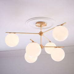 Sphere & Stem Chandelier - YhLamps