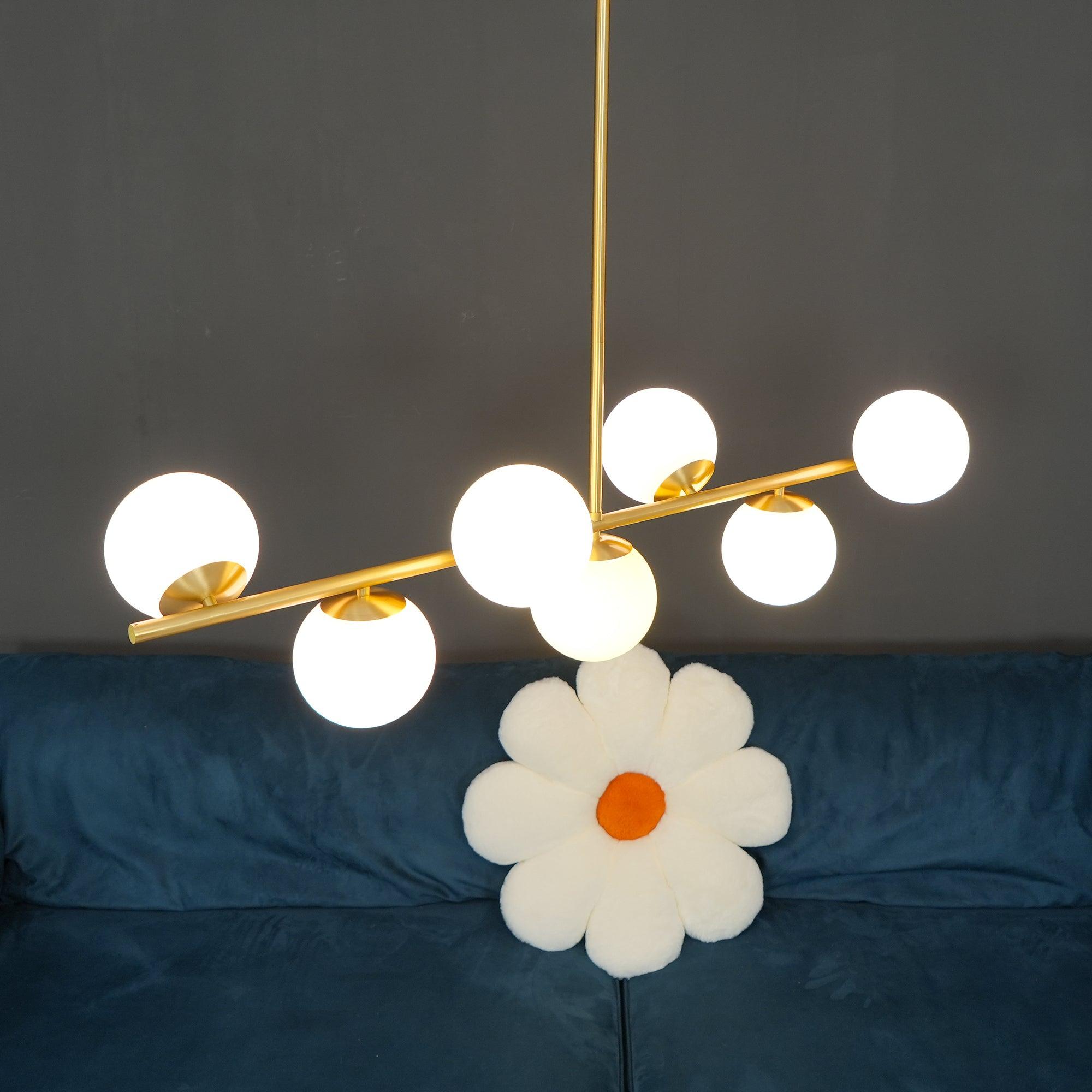 Sphere & Stem Chandelier - YhLamps