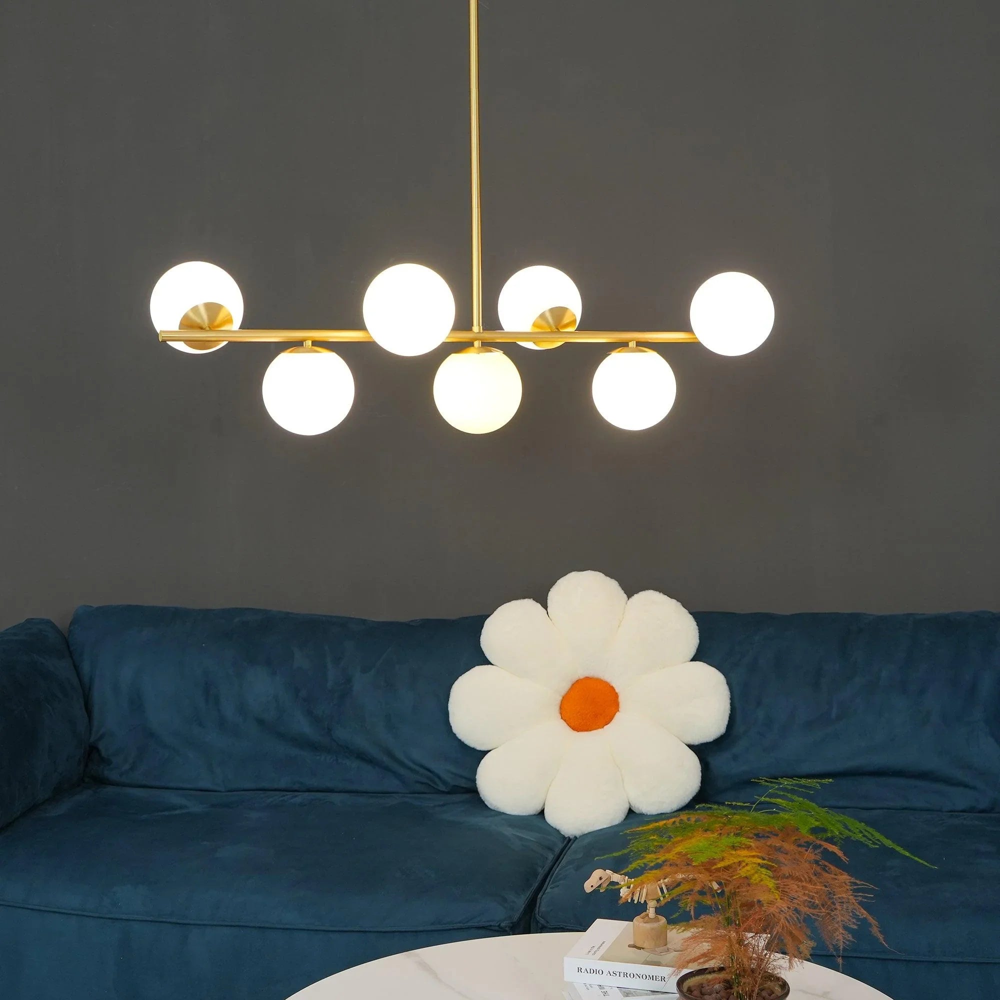 Sphere & Stem Chandelier - YhLamps
