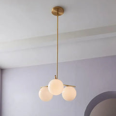 Sphere & Stem Chandelier - YhLamps