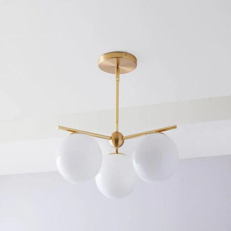 Sphere & Stem Chandelier - YhLamps