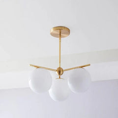 Sphere & Stem Chandelier - YhLamps