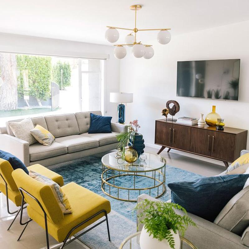 Sphere & Stem Chandelier - YhLamps