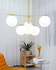 Sphere & Stem Chandelier - YhLamps
