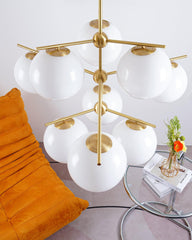 Sphere & Stem Chandelier - YhLamps