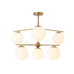 Sphere & Stem Chandelier - YhLamps