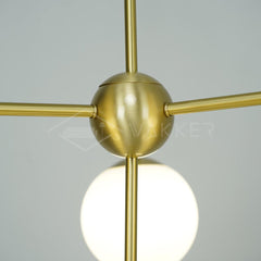 Sphere & Stem Chandelier - YhLamps