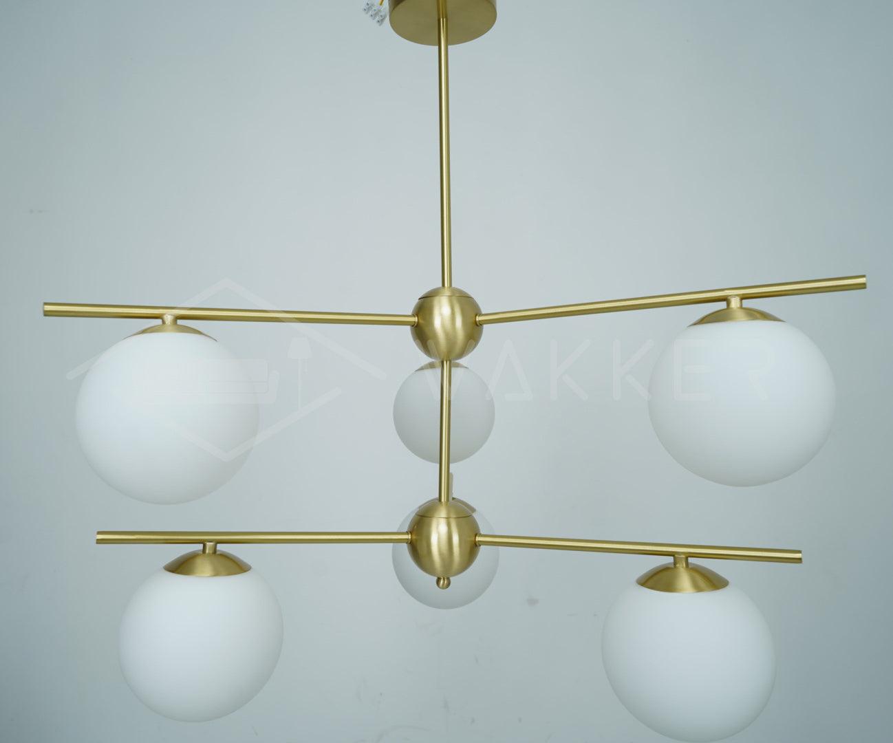 Sphere & Stem Chandelier - YhLamps