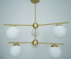 Sphere & Stem Chandelier - YhLamps