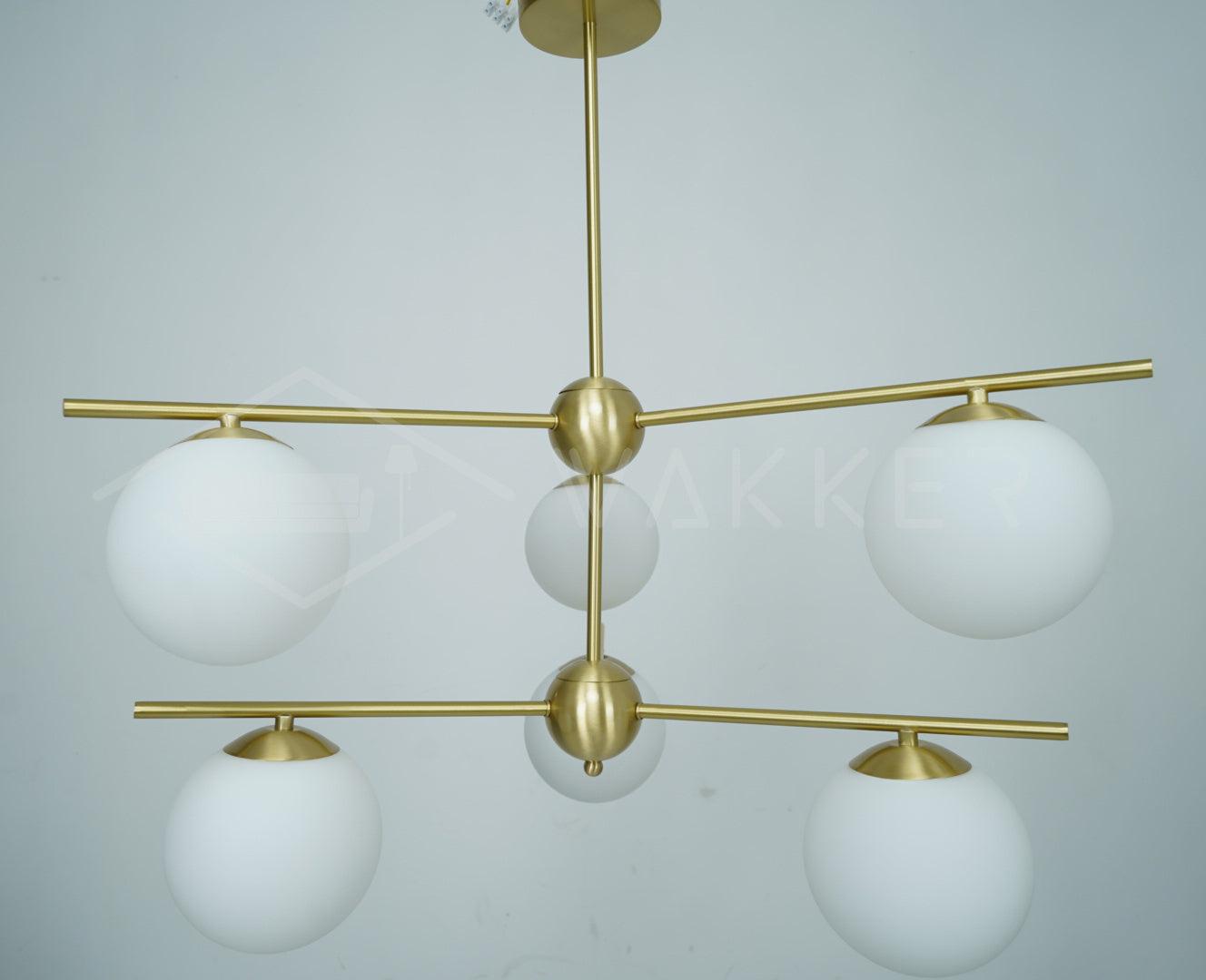 Sphere & Stem Chandelier - YhLamps