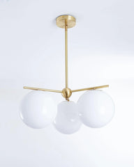 Sphere & Stem Chandelier - YhLamps