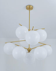 Sphere & Stem Chandelier - YhLamps