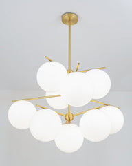 Sphere & Stem Chandelier - YhLamps