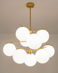 Sphere & Stem Chandelier - YhLamps