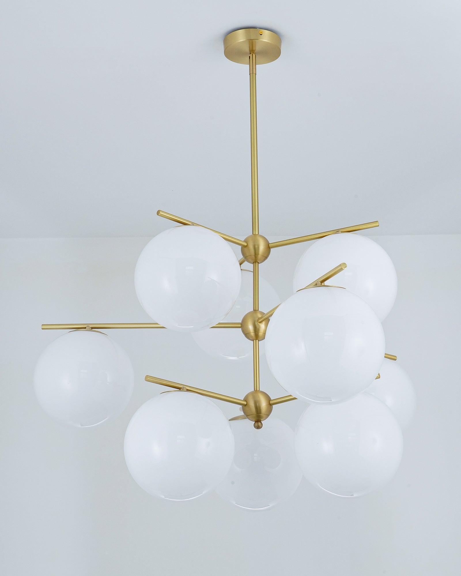 Sphere & Stem Chandelier - YhLamps
