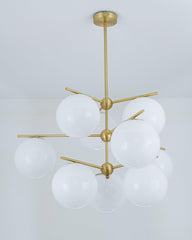Sphere & Stem Chandelier - YhLamps