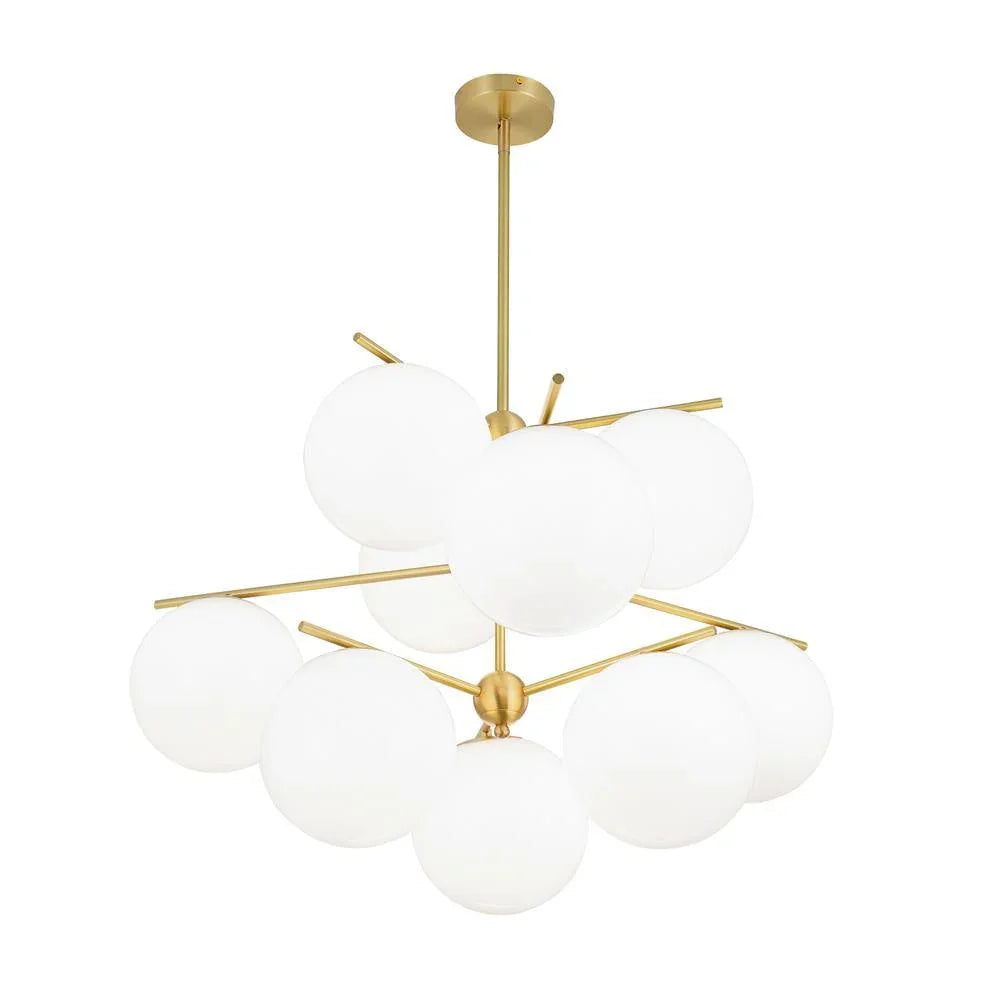 Sphere & Stem Chandelier - YhLamps
