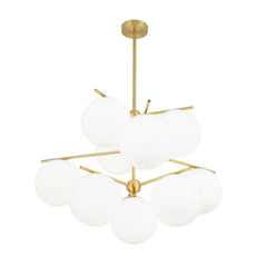 Sphere & Stem Chandelier - YhLamps